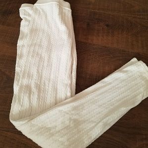 SO white never worn leggings